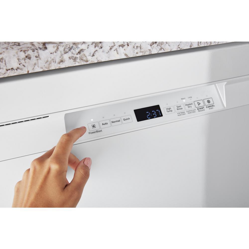 24 Front Control Dishwasher with Dual Power Filtration and PowerBlast® Cycle - 50 dBA