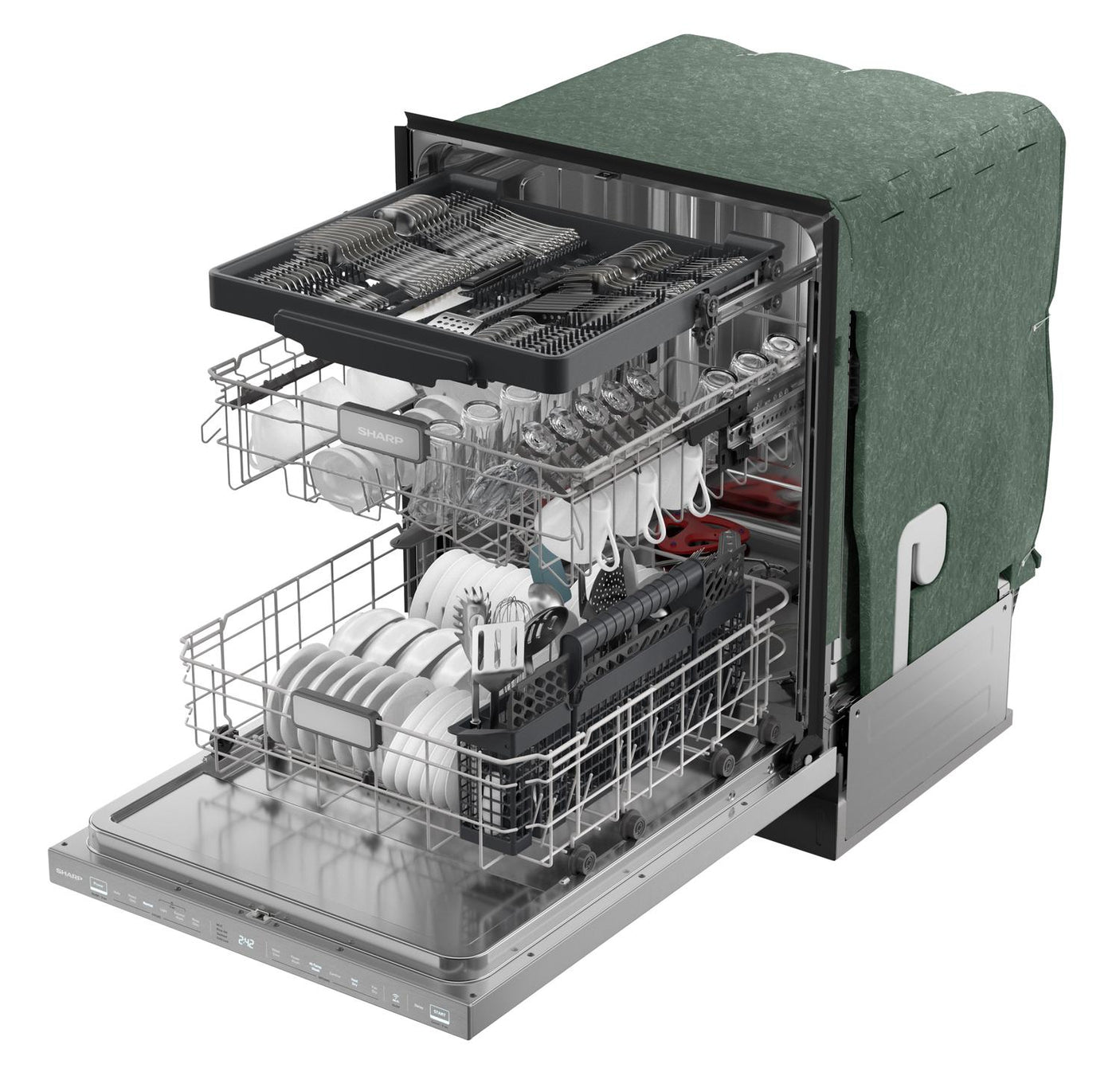 24 in. Slide-In Smart 42 dB Dishwasher
