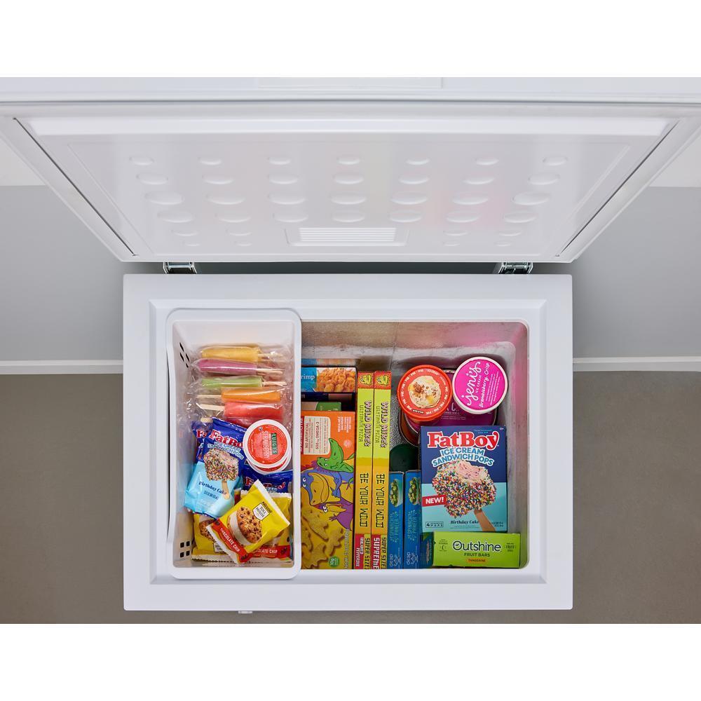 Whirlpool® 5 cu. ft. Chest Freezer with 1 Storage Basket