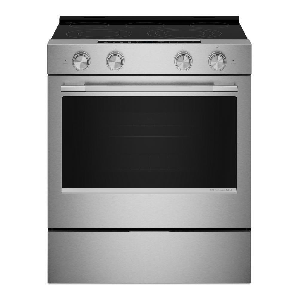 5.3 Cu. Ft. Smart Slide-in Electric Range with Convection Cooking Modes