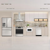 Sharp 24 in. 1.2 cu. ft. Deco Series Built-In Smart Microwave Drawer™ Oven with Easy Wave Open in White