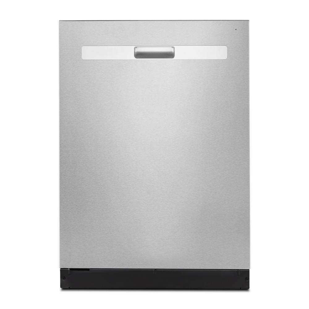 Quiet Dishwasher with 3rd Rack and Pocket Handle