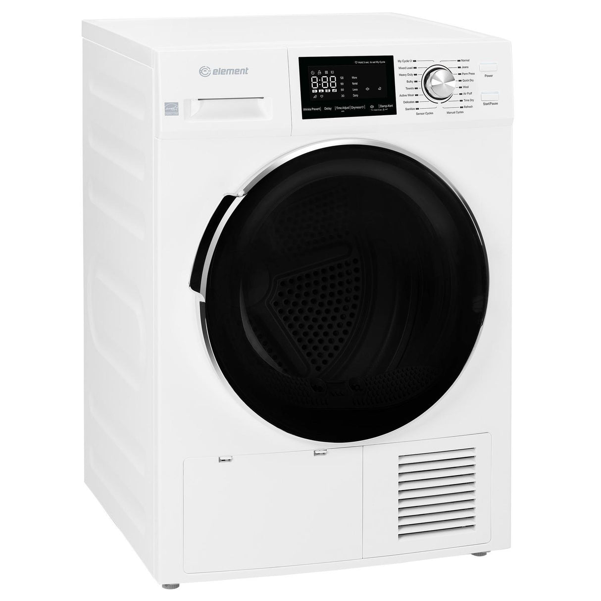 Element 24-INCH 4.4 cu. ft. Heat Pump Dryer - White Energy Star (EFD4424EBW)