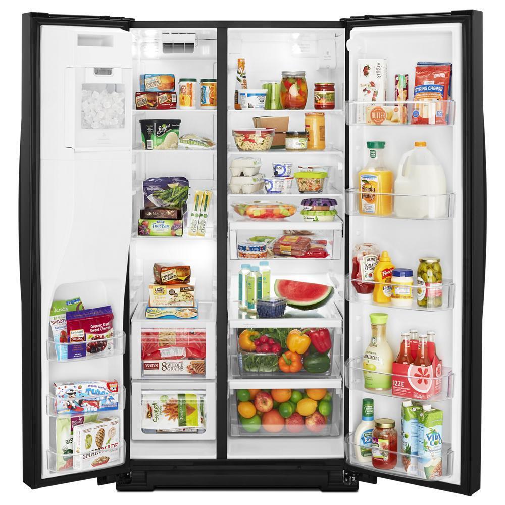36-inch Wide Side-by-Side Refrigerator - 28 cu. ft.