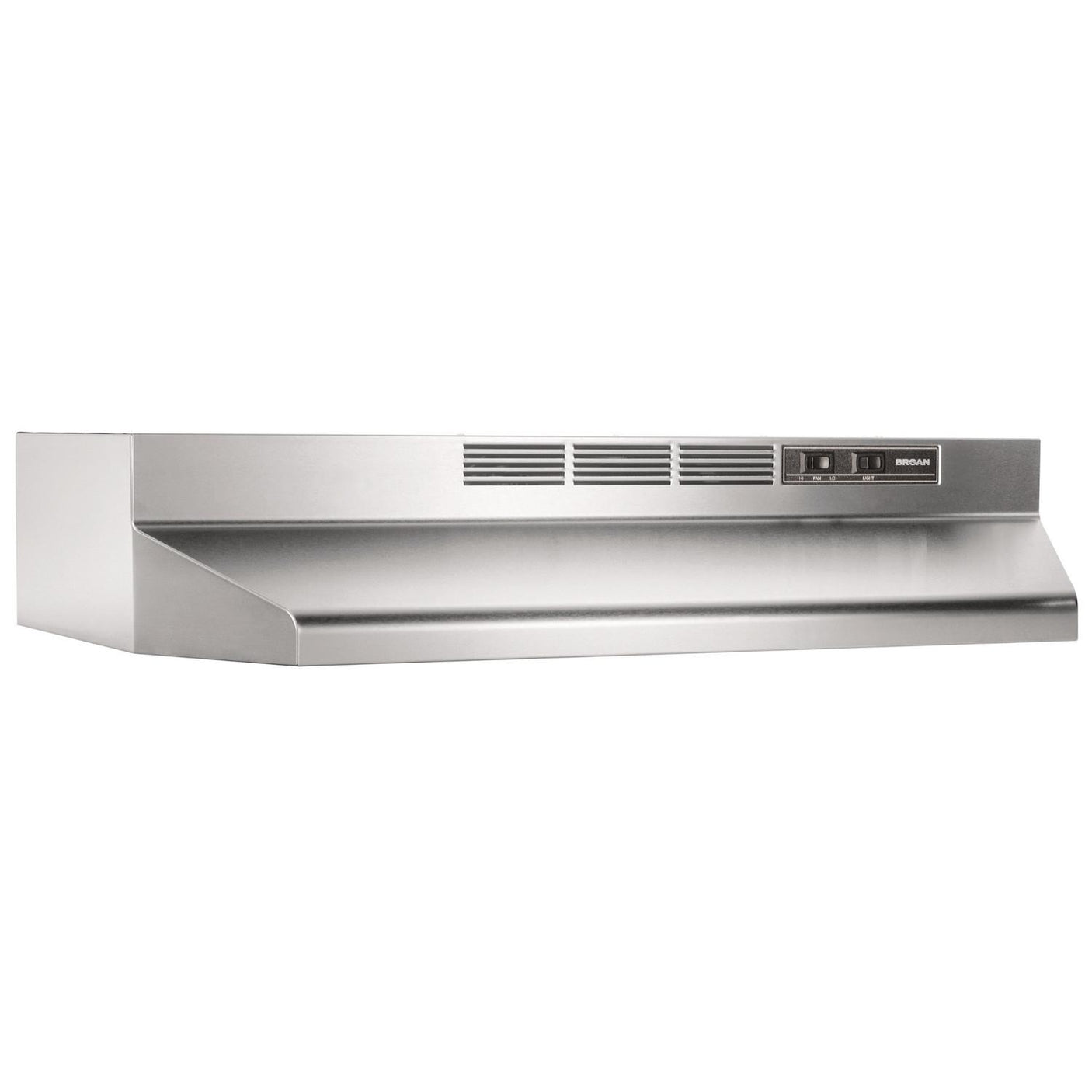 Broan® 36-Inch Ductless Under-Cabinet Range Hood, Stainless Steel