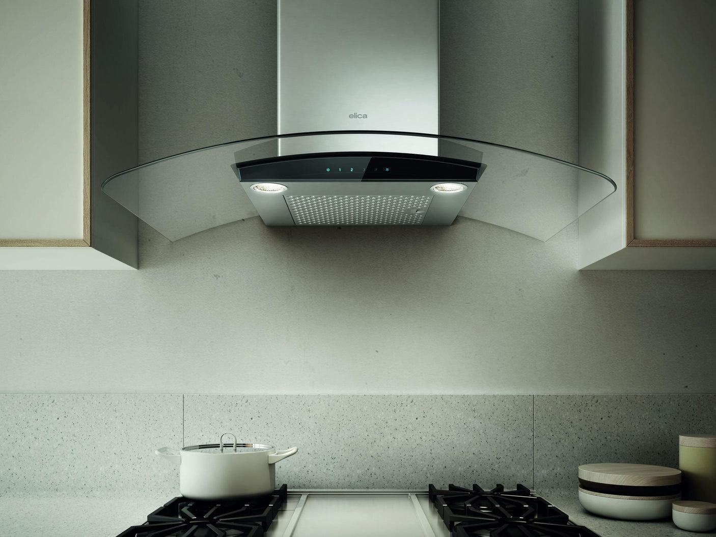 COMO Wall Mount Range Hood 36" wide - 600CFM