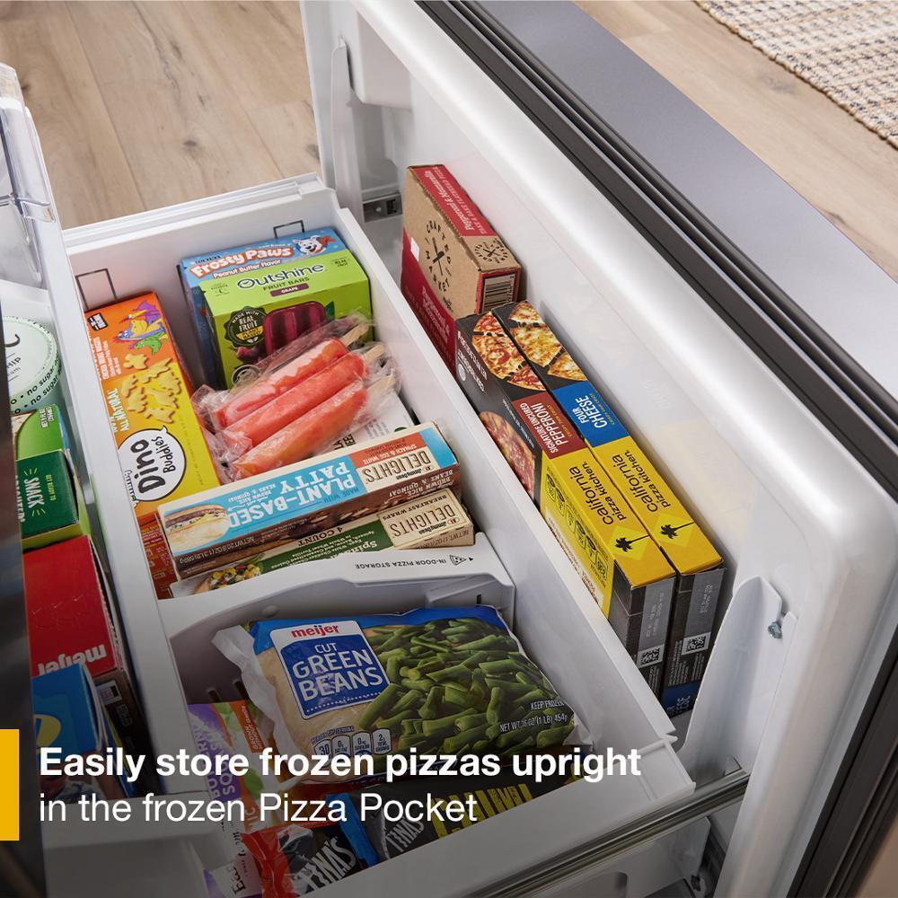 36-inch Wide True Counter Depth 3-Door French Door Refrigerator - 23.4 cu. ft.
