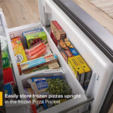 36-inch Wide True Counter Depth 4-Door French Door Refrigerator - 22 cu. ft.