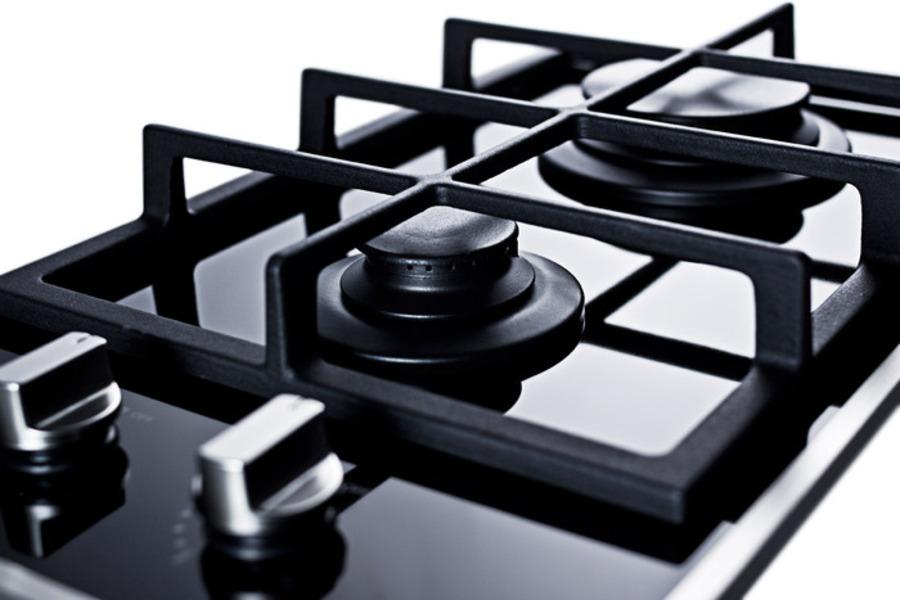 12" Wide 2-burner Gas Cooktop