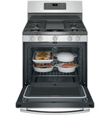 GE® 30" Free-Standing Gas Convection Range