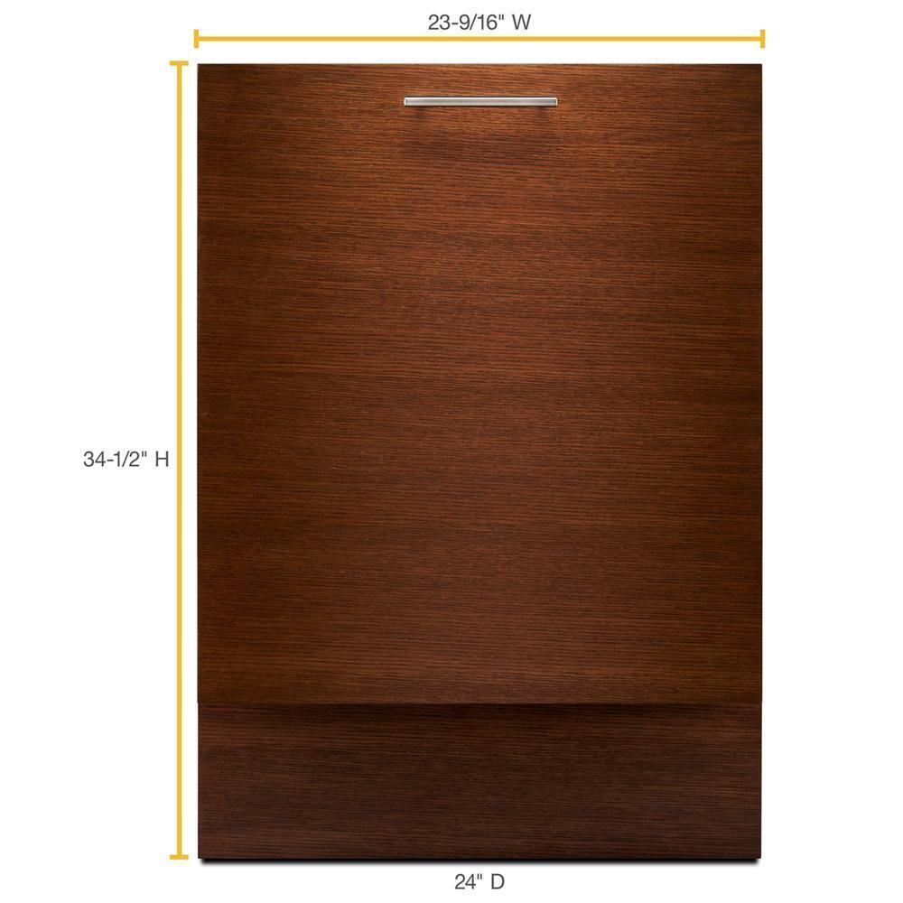 Panel-Ready Quiet Dishwasher with Stainless Steel Tub