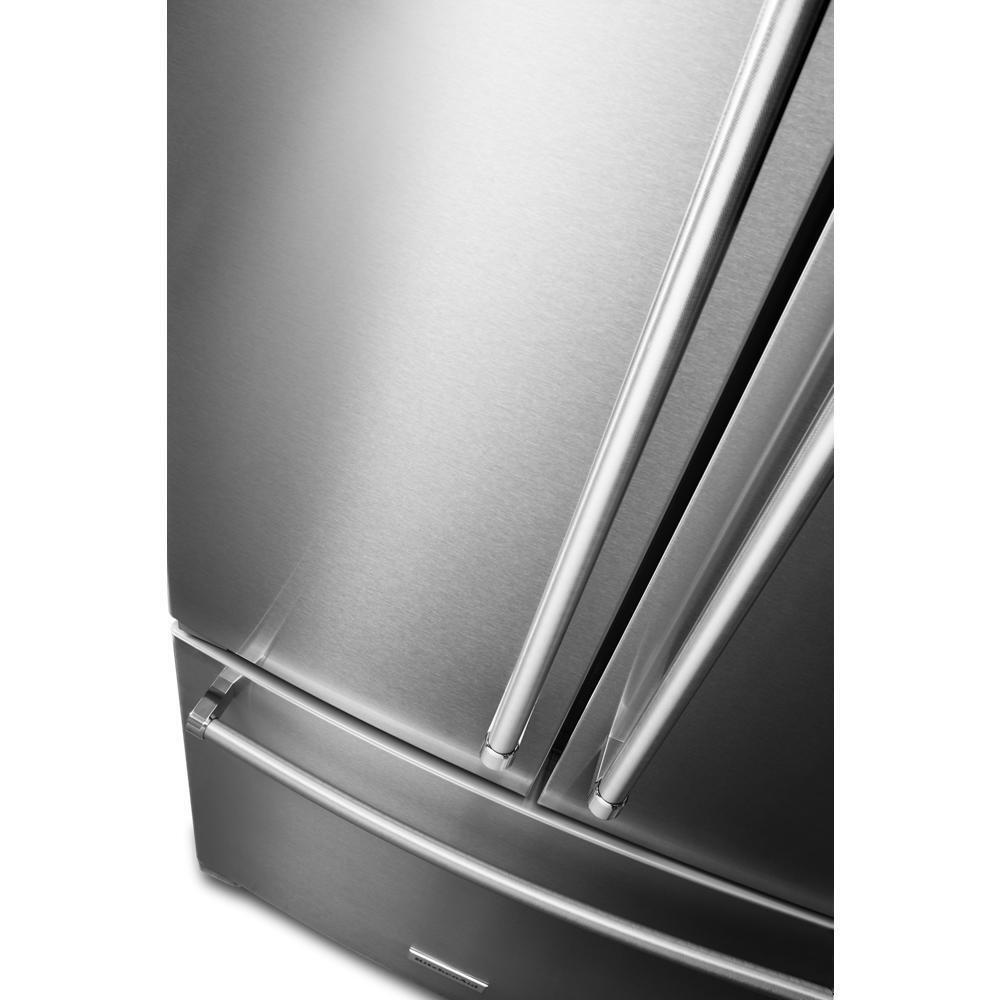 20 cu. ft. 36-Inch Width Counter-Depth French Door Refrigerator with Interior Dispense