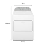 7.0 cu.ft Top Load Gas Dryer with AccuDry™, Steam Refresh