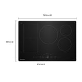 30" Temp Cook™ Induction Cooktop with 5 Cooking Zones