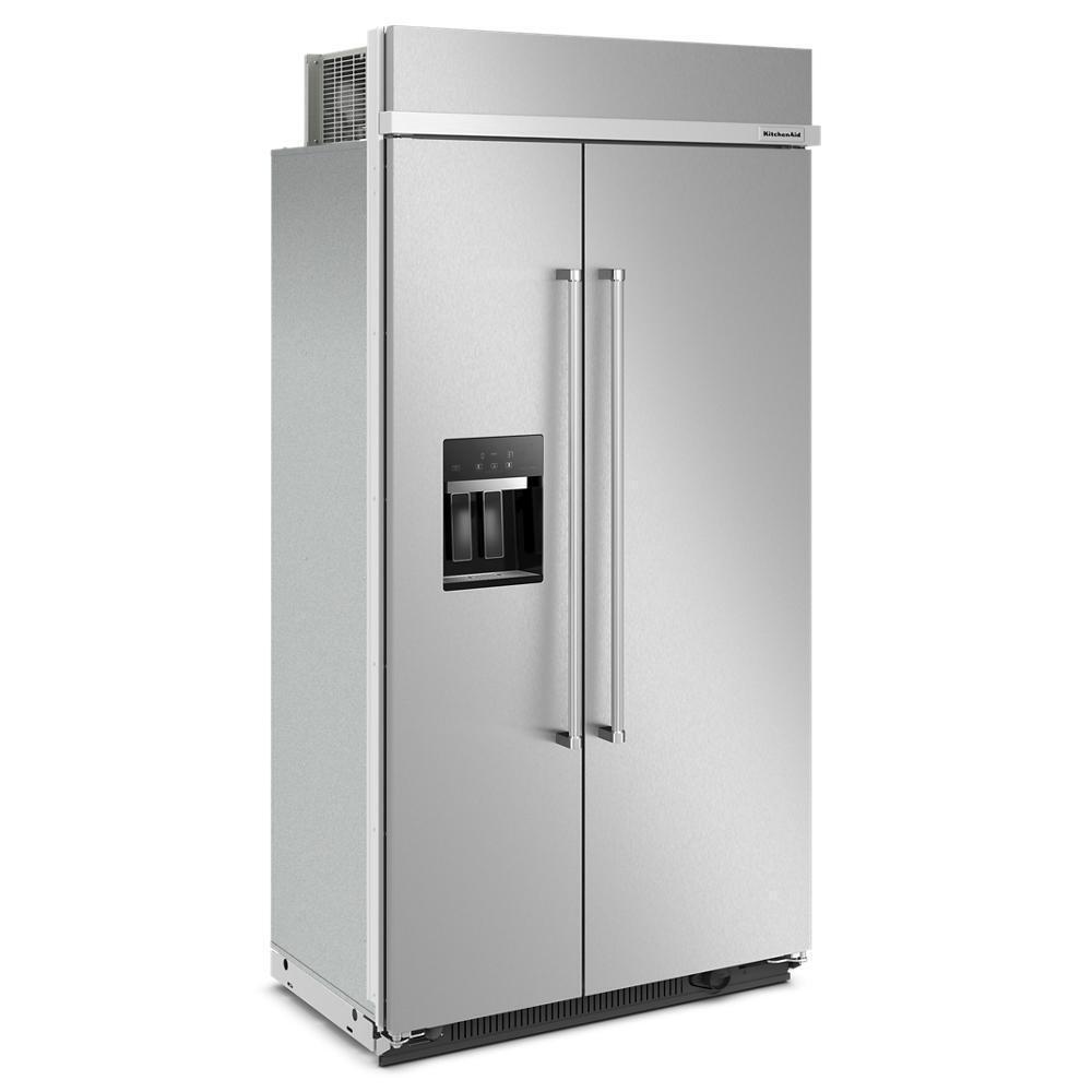 25.1 Cu. Ft. 42" Built-In Side-by-Side Refrigerator with Ice and Water Dispenser
