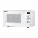 1.4 cu. ft. 1000W Sharp White Countertop Microwave Oven