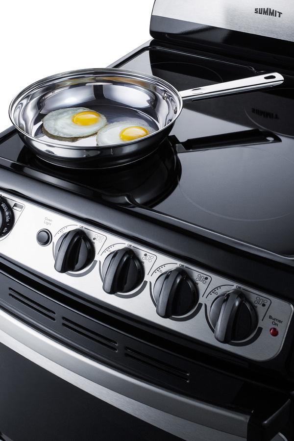 20" Wide Electric Smooth-top Range