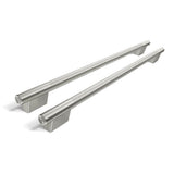 Stainless Steel Handle Hardware Accessory Kit for KitchenAid® 20.8 Cu. Ft. Counter-Depth Side-by-Side Refrigerator