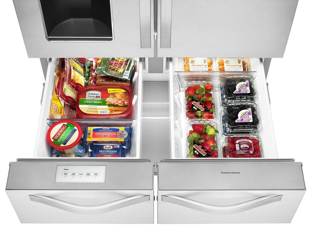 26 cu. ft. Double Drawer Refrigerator with Dual Icemakers