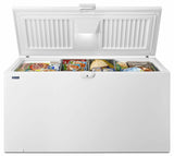 22 cu. ft. Chest Freezer with Door Lock - White
