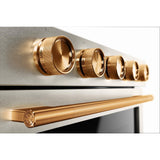 5.0 Cu. Ft. Smart Slide-in Gas Range with Convection Cooking Modes and 2-in-1 Burner