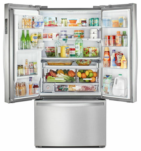 36-inch Wide Counter Depth French Door Refrigerator - 24 cu. ft. - Monochromatic Stainless Steel