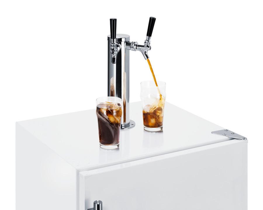 24" Wide Built-in Cold Brew Coffee Kegerator, ADA Compliant