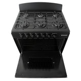 Element Electronics 4.0 cu. ft. 30", 6-Burner Gas Range (EEGR3A6MCCB)