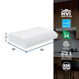 Broan-NuTone 30-Inch Under Cabinet Range Hood, ENERGY STAR, 350 Max Blower CFM, White
