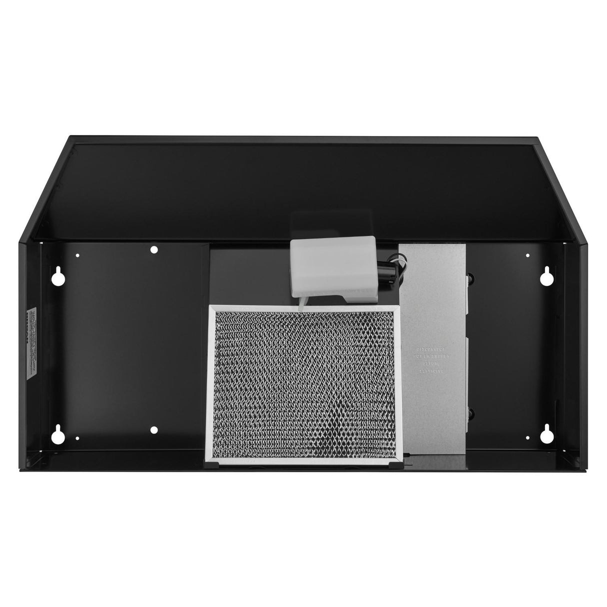 **DISCONTINUED** Broan® 36-Inch Ductless Under-Cabinet Range Hood, Black