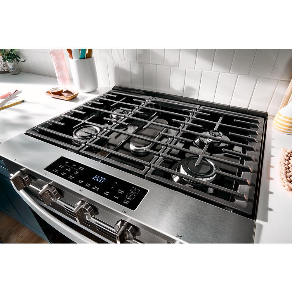 30-inch Gas Smart Range with Air Cooking Technology