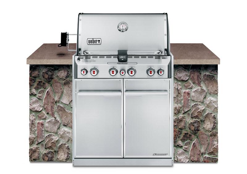 SUMMIT® S-460™ LP GAS GRILL - STAINLESS STEEL