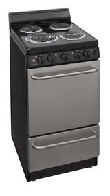 20 in. Freestanding Electric Range in Stainless Steel