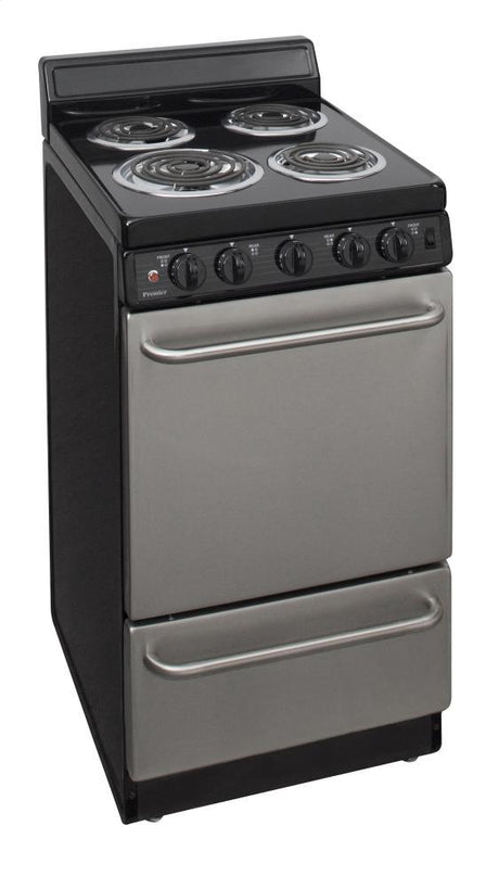 20 in. Freestanding Electric Range in Stainless Steel