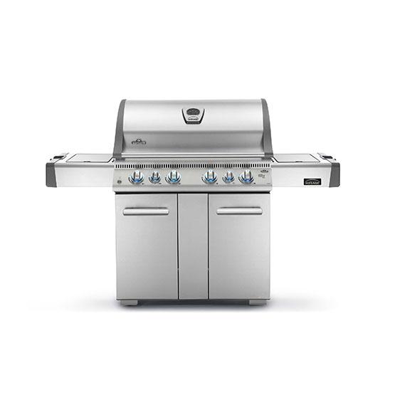 Mirage 605 with Side Burner and Infrared Bottom & Rear Burners