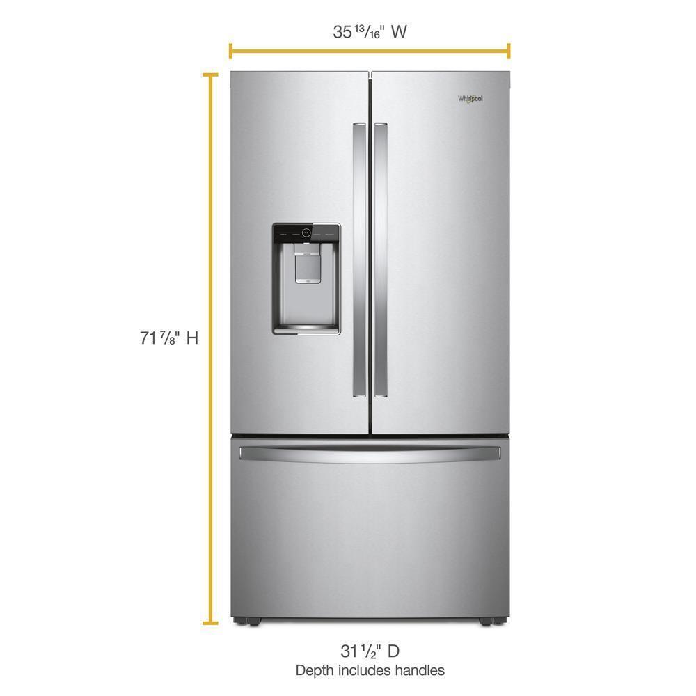 36-inch Wide Counter Depth French Door Refrigerator - 24 cu. ft.