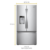 36-inch Wide Counter Depth French Door Refrigerator - 24 cu. ft.