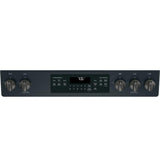GE® 30" Slide-In Front-Control Convection Gas Range