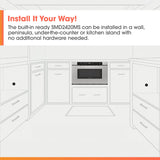 Sharp 24 in. 1.2 cu. ft. Built-In Microwave Drawer™ Oven in Stainless Steel