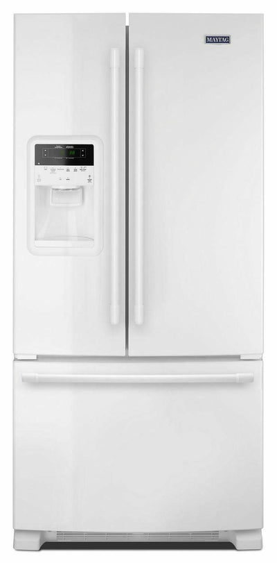 33- Inch Wide French Door Refrigerator with Beverage Chiller™ Compartment - 22 Cu. Ft. - White