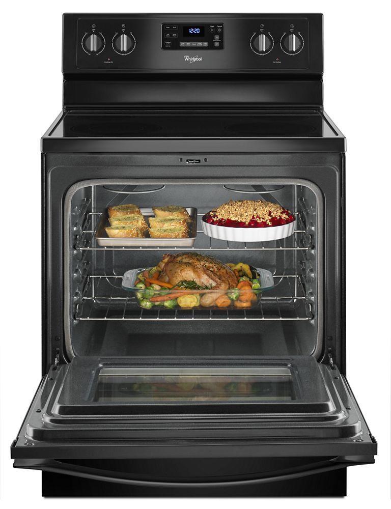 5.3 Cu. Ft. Freestanding Electric Range with Easy Wipe Ceramic Glass Cooktop