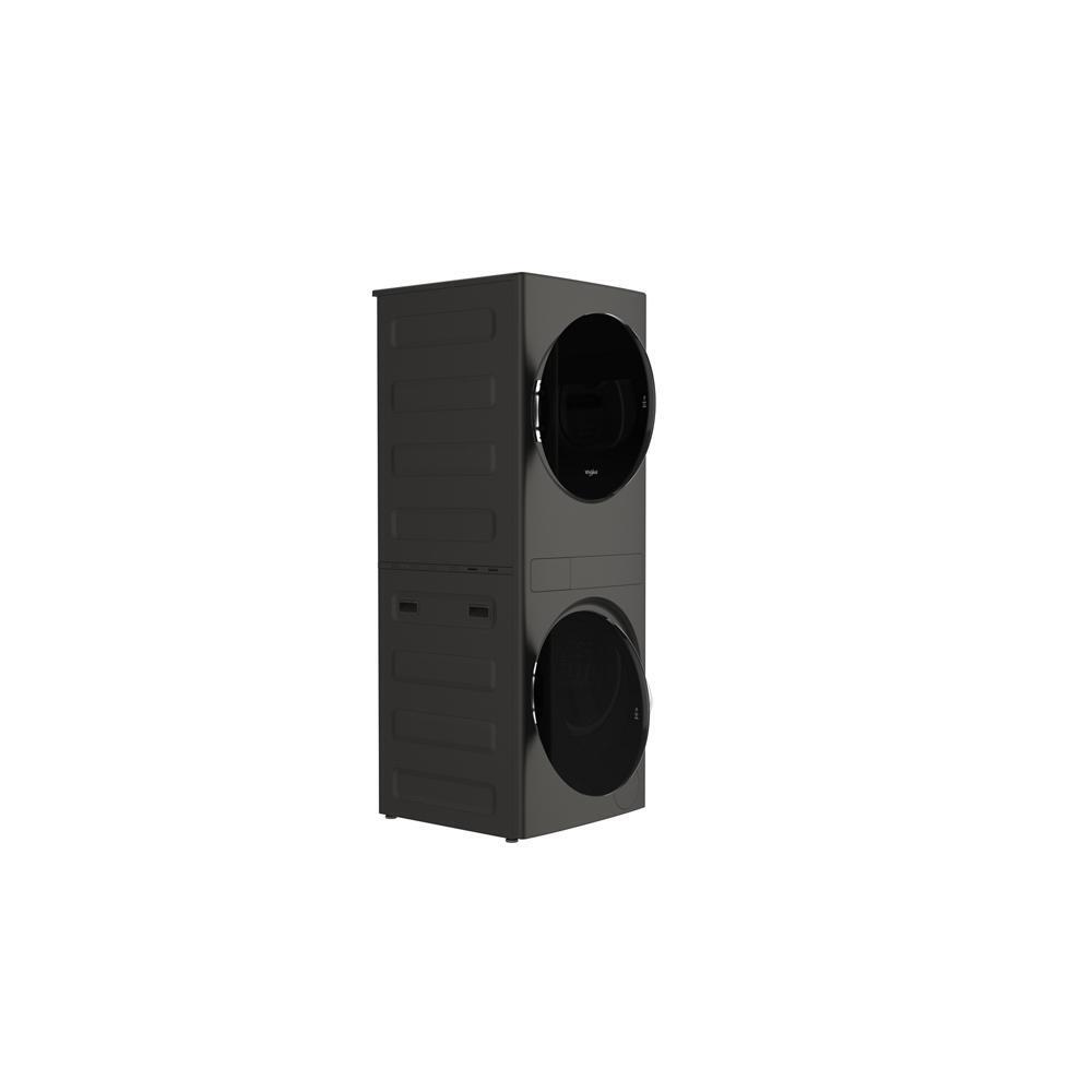 24-in Compact ENERGY STAR® Certified Ventless Heat Pump Laundry Tower with 2.7-cu ft Washer and Electric 4.3-cu ft Dryer