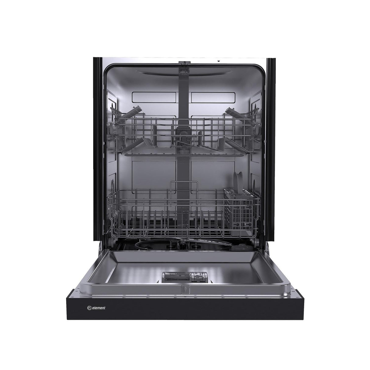 Element 24" Front Control Hybrid Dishwasher - Black, Energy Star (ENB5322HECB)