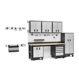 6' Wide 9-Outlet Workbench Powerstrip