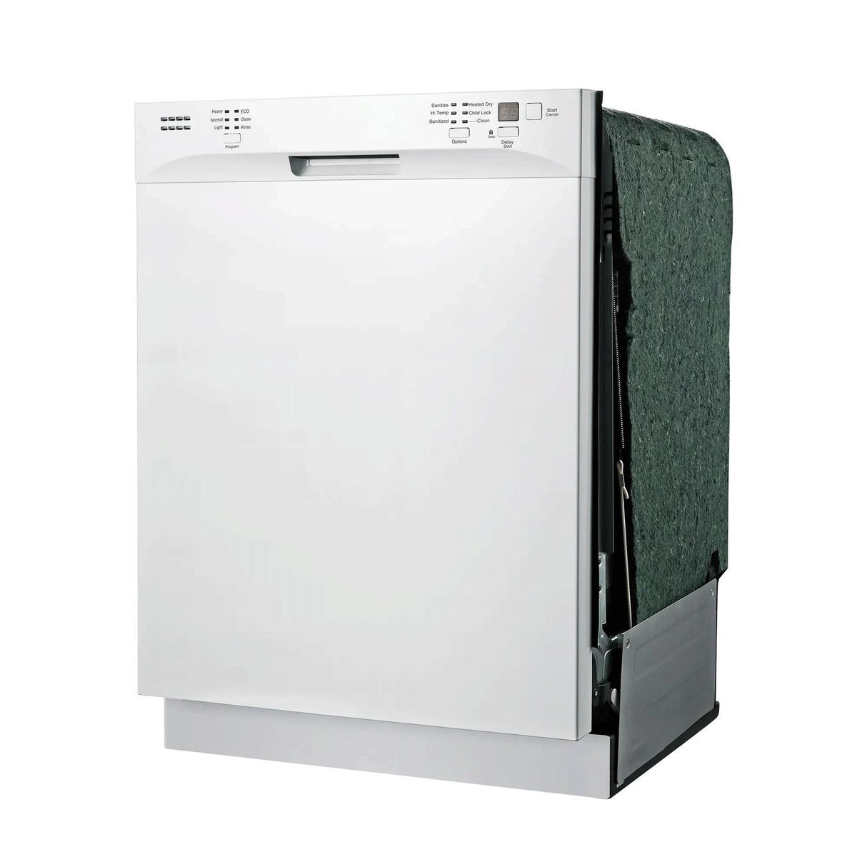 Element Electronics 24" Front Control Built-in Dishwasher - White (ENB6632PEBW)