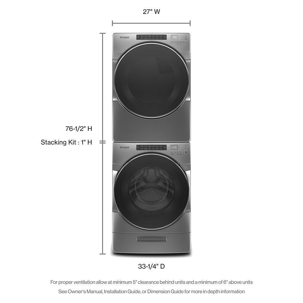 7.4 Cu. Ft. Electric Wrinkle Shield Dryer with Steam
