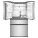 36-inch Wide True Counter Depth 4-Door French Door Refrigerator - 22 cu. ft.