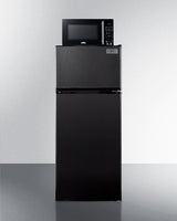 Microwave/refrigerator-freezer Combination With Allocator