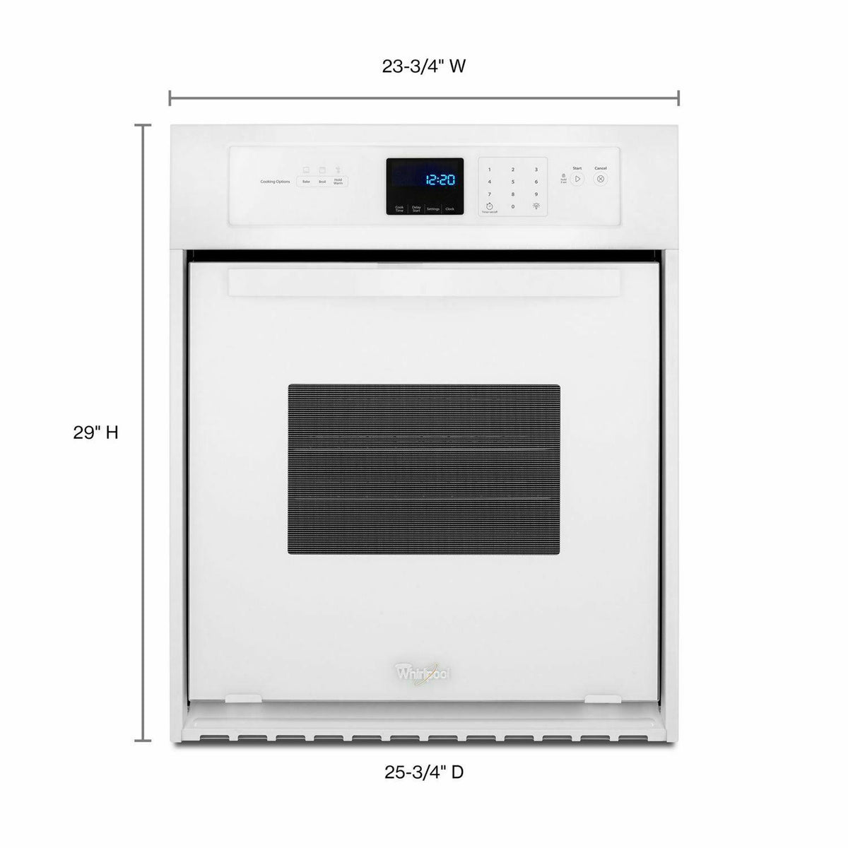 3.1 Cu. Ft. Single Wall Oven with AccuBake® System - White