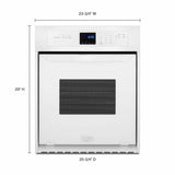 3.1 Cu. Ft. Single Wall Oven with AccuBake® System - White